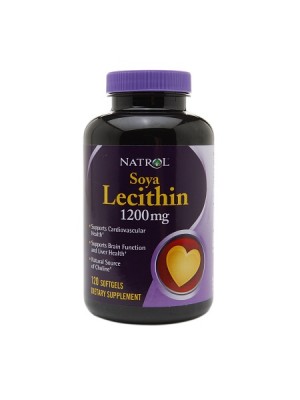 Soya Lecithin 1200 mg. 120 capsules